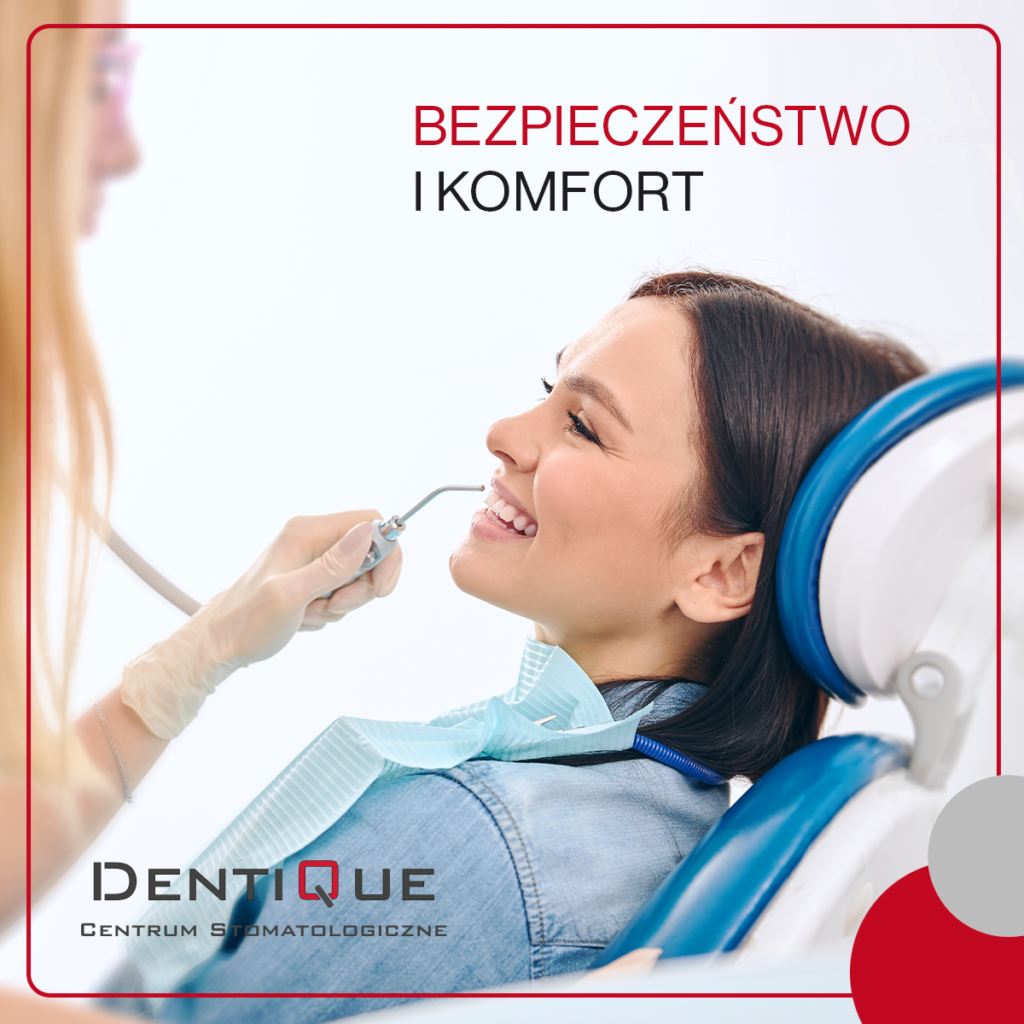 DentiQue Stomatologia Wrocław Dentique Bezpieczenstwo i Komfort Kwadrat